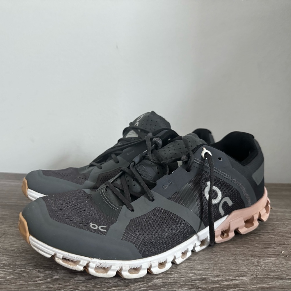 On Running Cloudflow Women’s Size 8.5 FVN-PI Rock Rose Cloudtec Helion - Picture 5 of 16